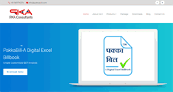 Desktop Screenshot of pakkabill.com